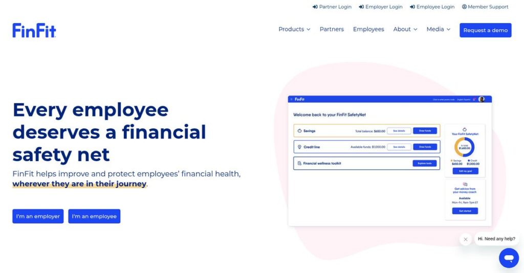 FinFit Homepage