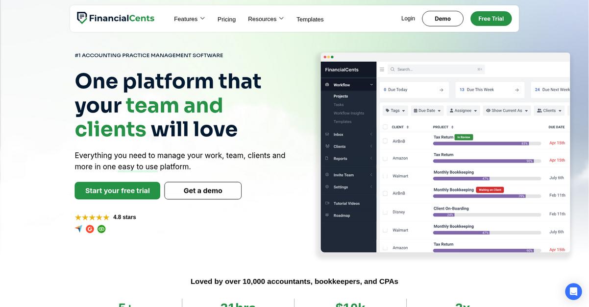 Financial Cents Homepage