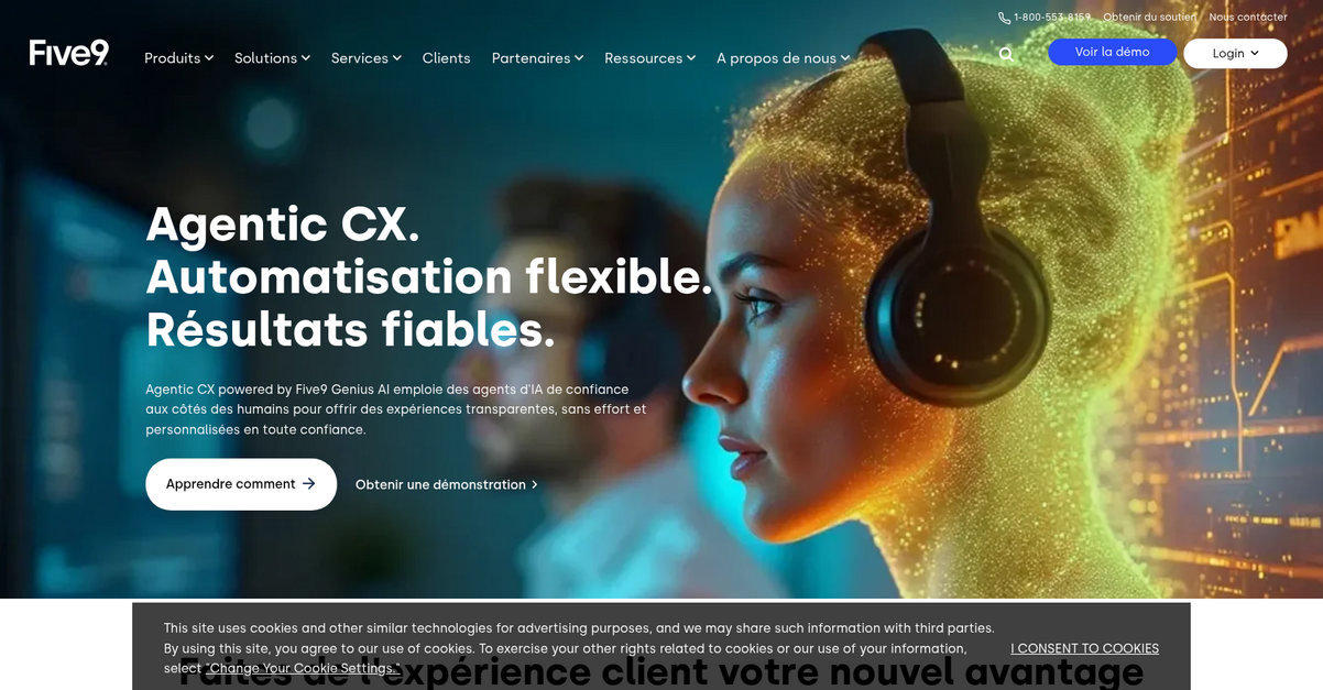 Five9 Homepage