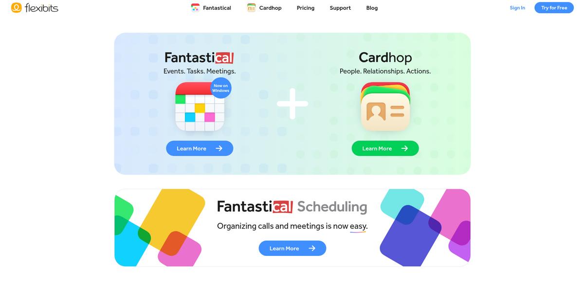 Flexibits Homepage