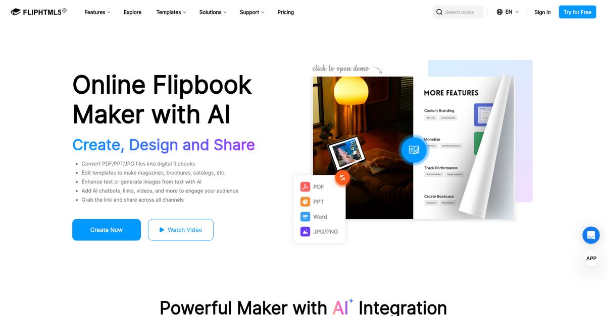 Flip Html5 Homepage