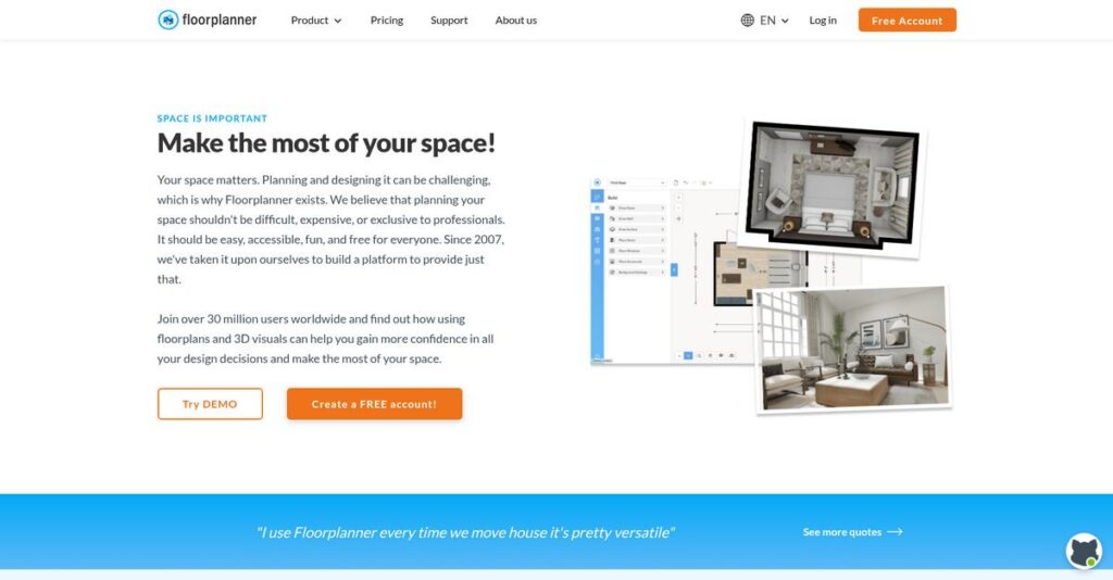 Floorplanner Homepage