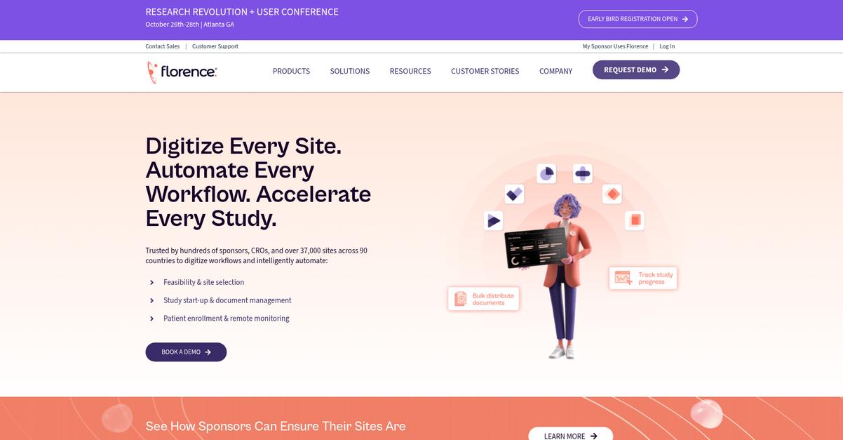 Florence Healthcare Homepage