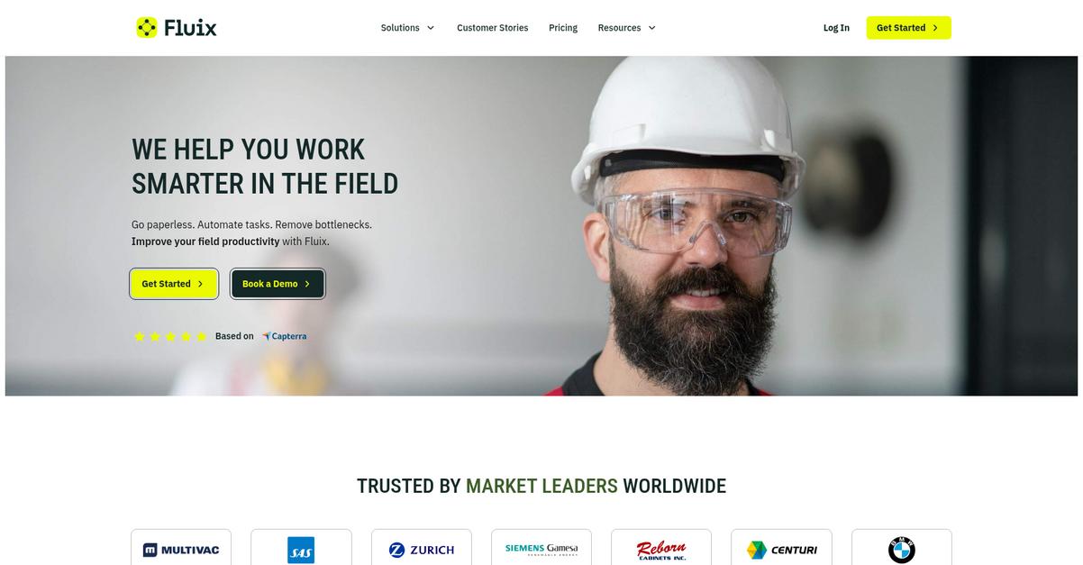 Fluix Homepage