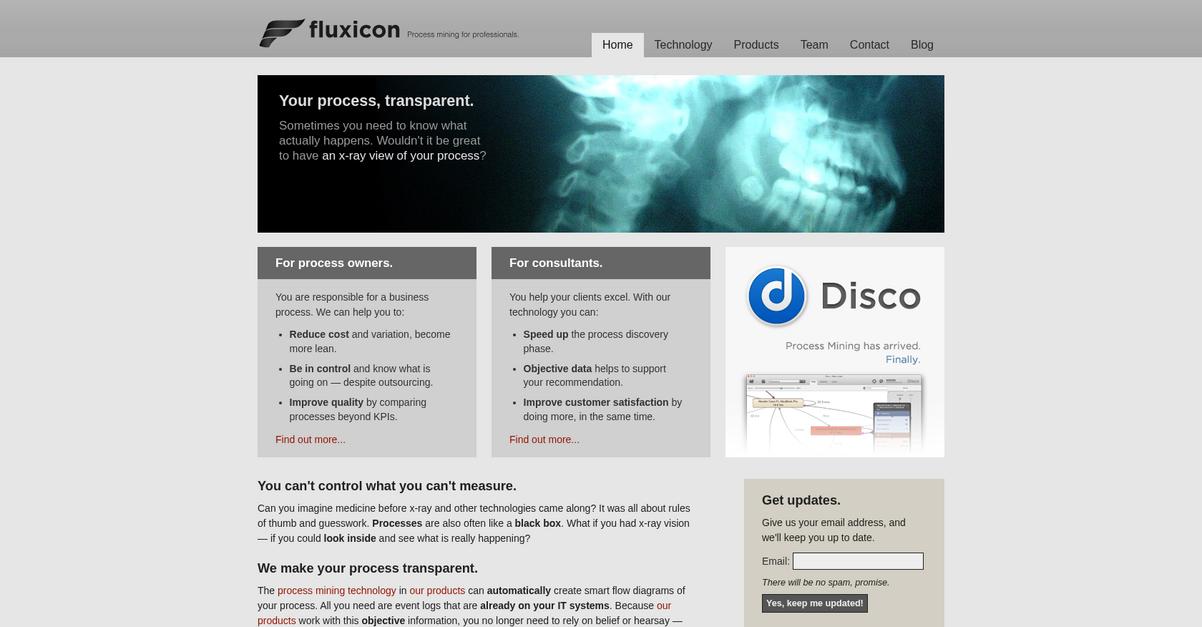 Fluxicon Homepage