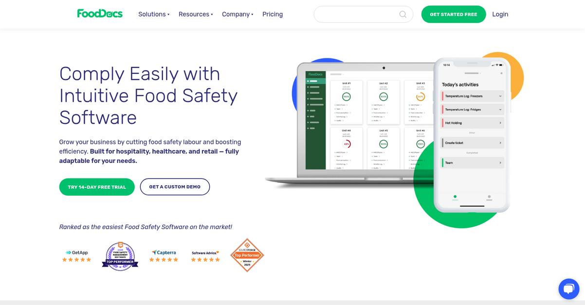 Food Docs Homepage