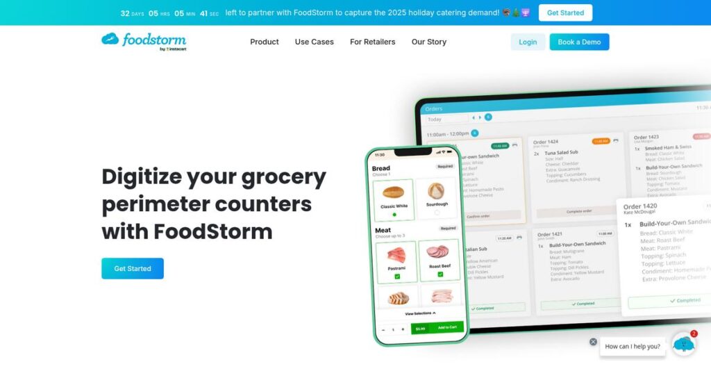FoodStorm Homepage