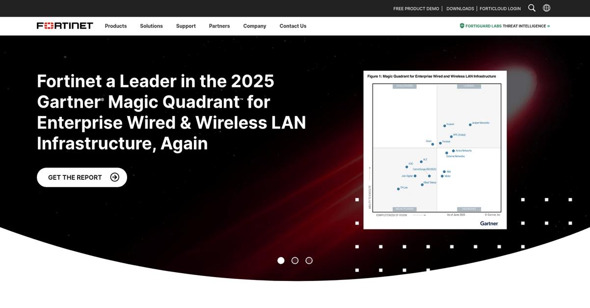 Fortinet Homepage
