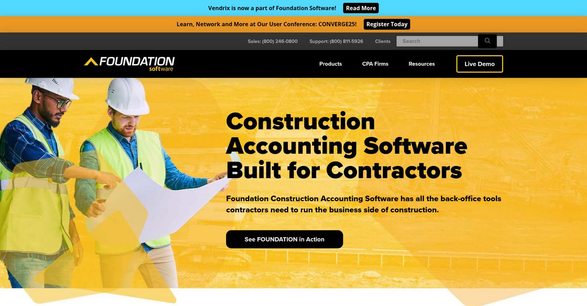 Foundation Software Homepage