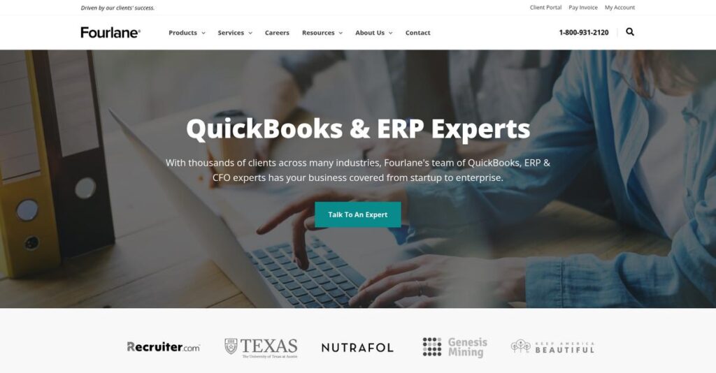 Fourlane Homepage