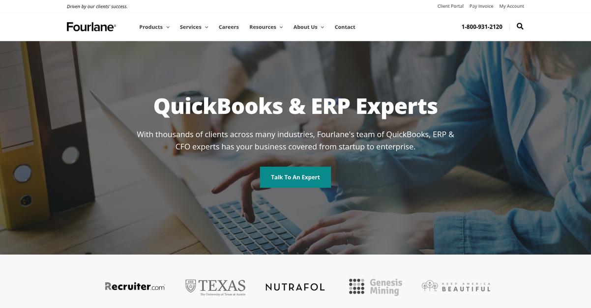 Fourlane Homepage