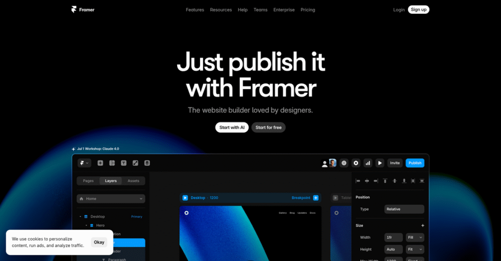 Framer Homepage