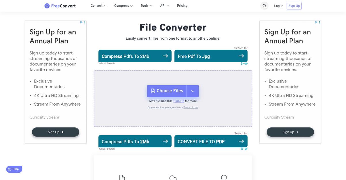 Free Convert Homepage