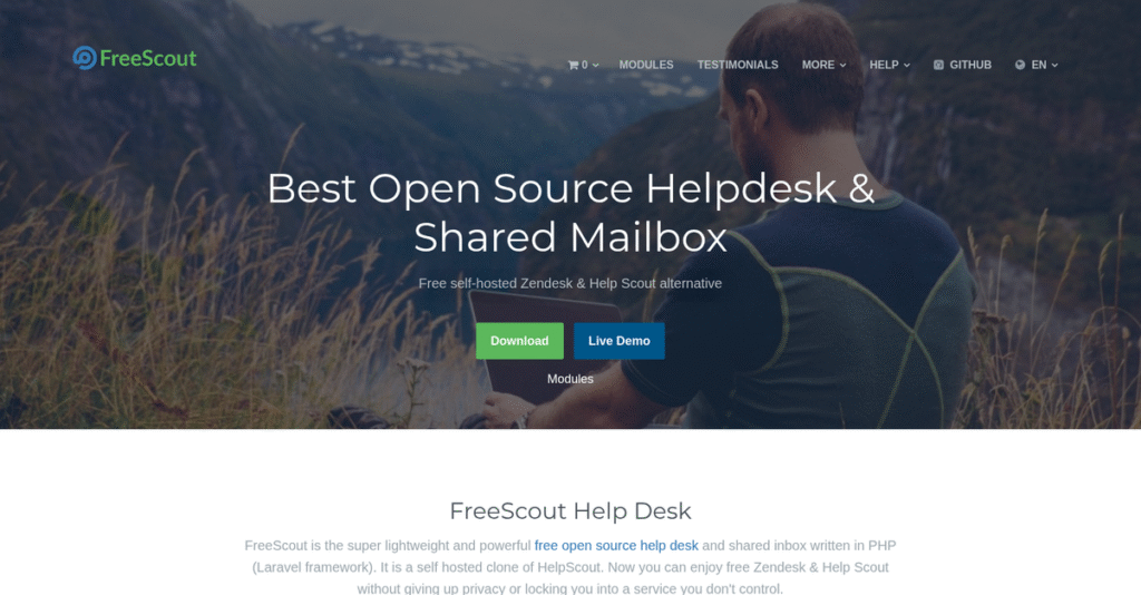 FreeScout Homepage