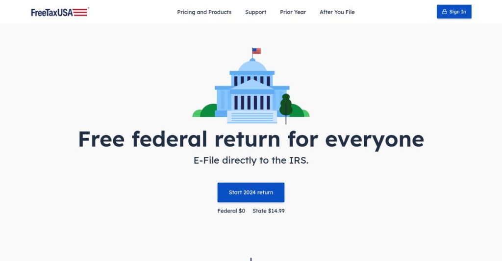 FreeTaxUSA Homepage