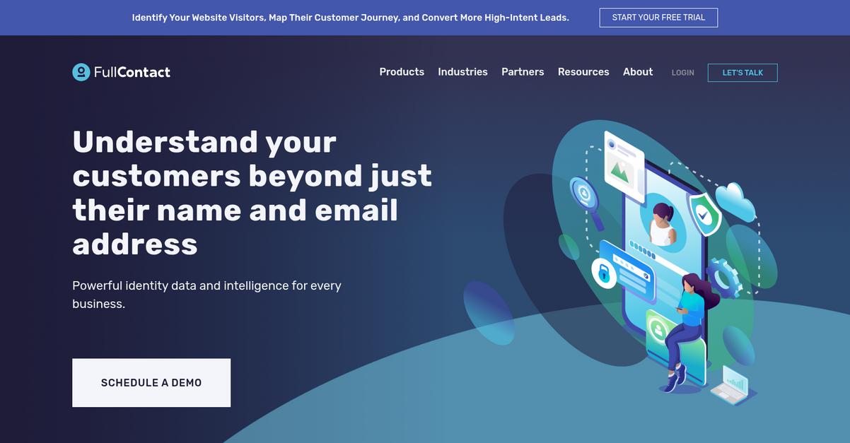 Full Contact Homepage