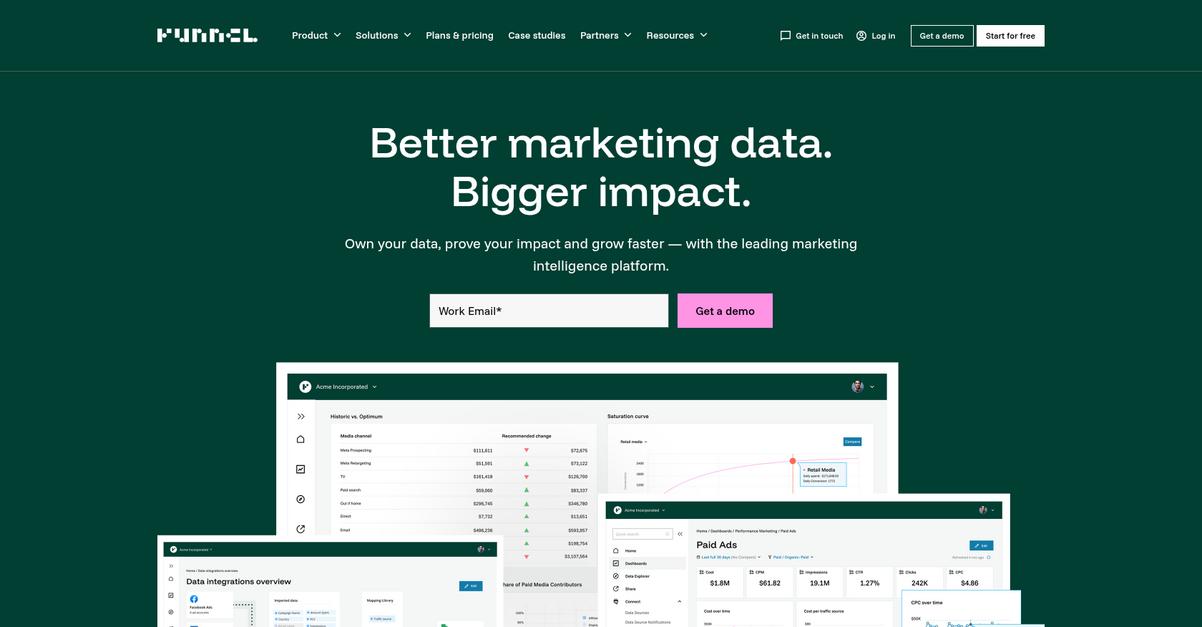 Funnel Homepage