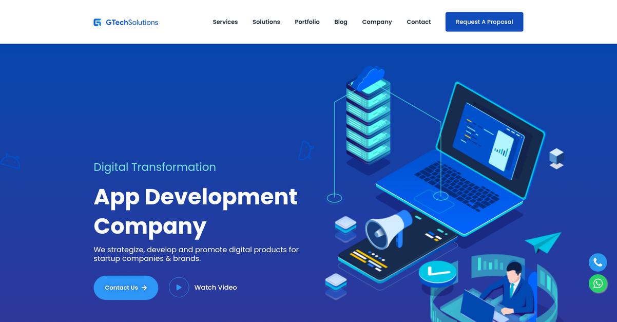 G Tech Solutions Homepage