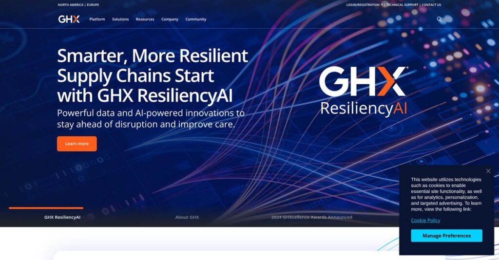 GHX Homepage