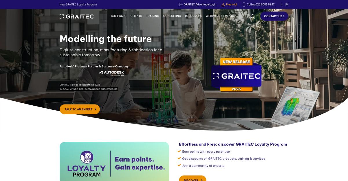Graitec Homepage
