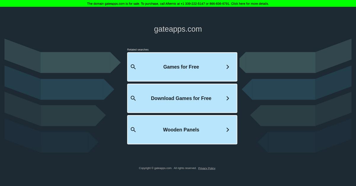 Gate Apps Homepage