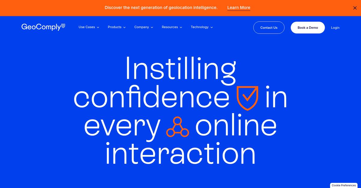 Geo Comply Homepage