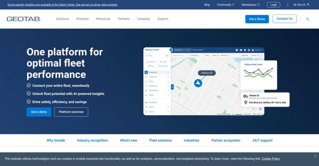 Geotab Homepage
