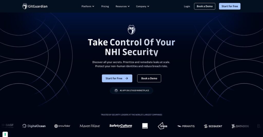 GitGuardian Homepage