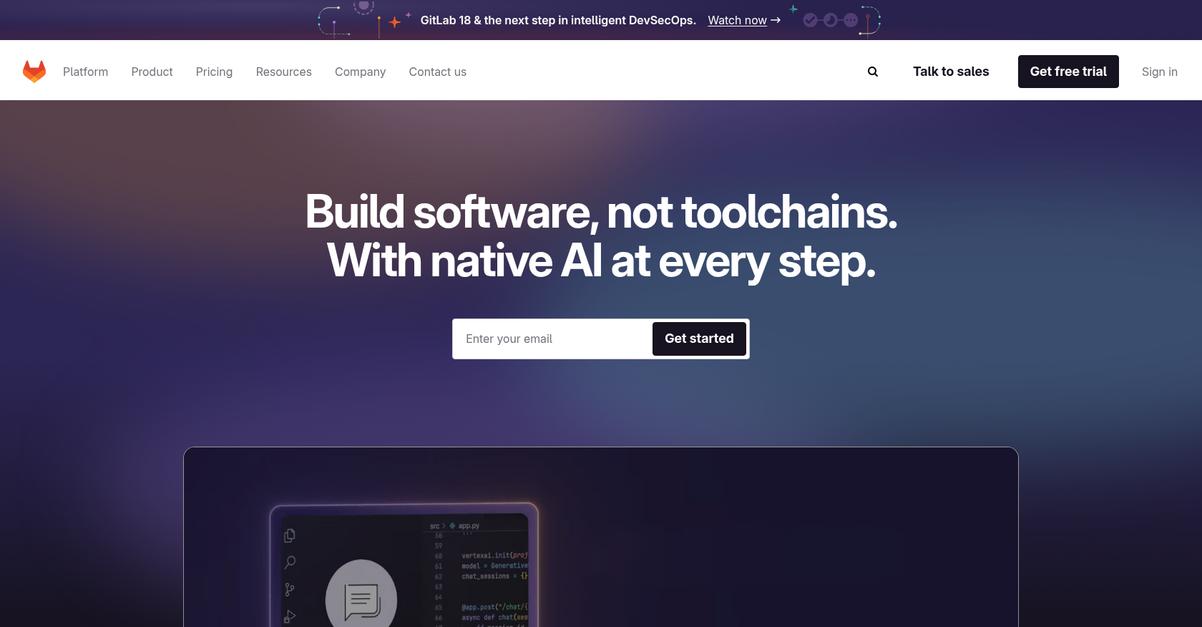 Git Lab Homepage