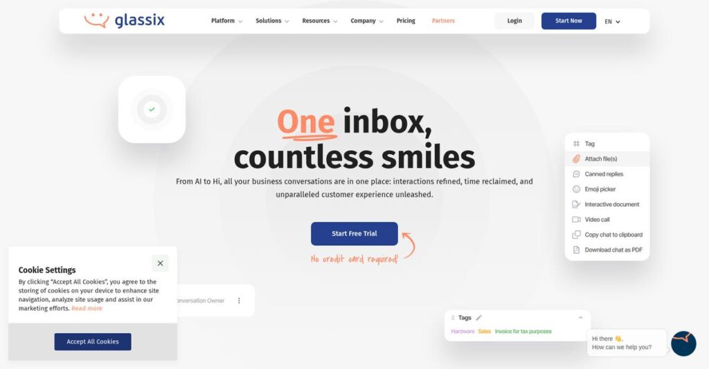 Glassix Homepage