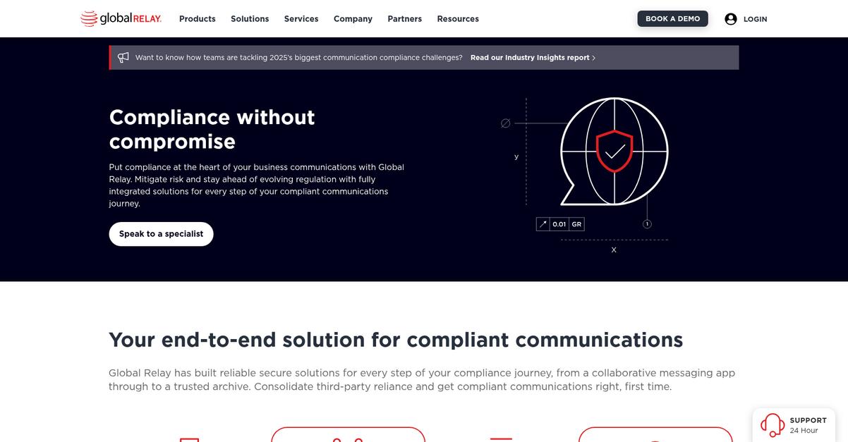 Global Relay Homepage