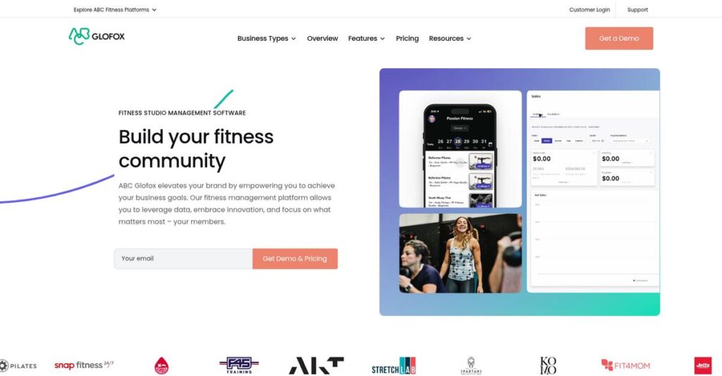 Glofox Homepage