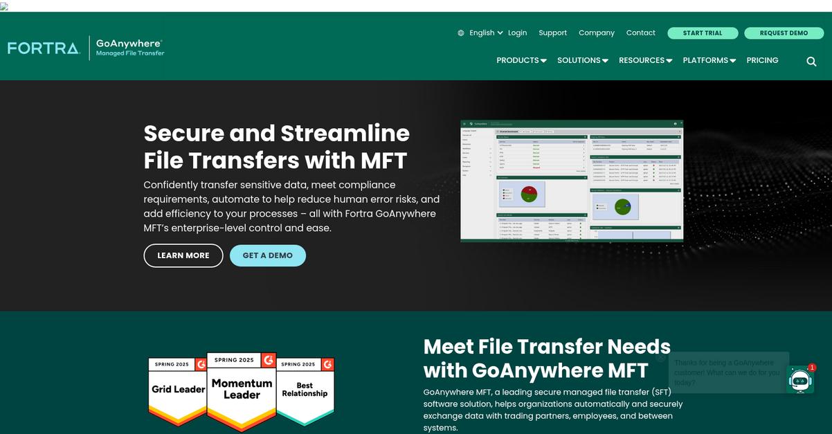 Go Anywhere Homepage