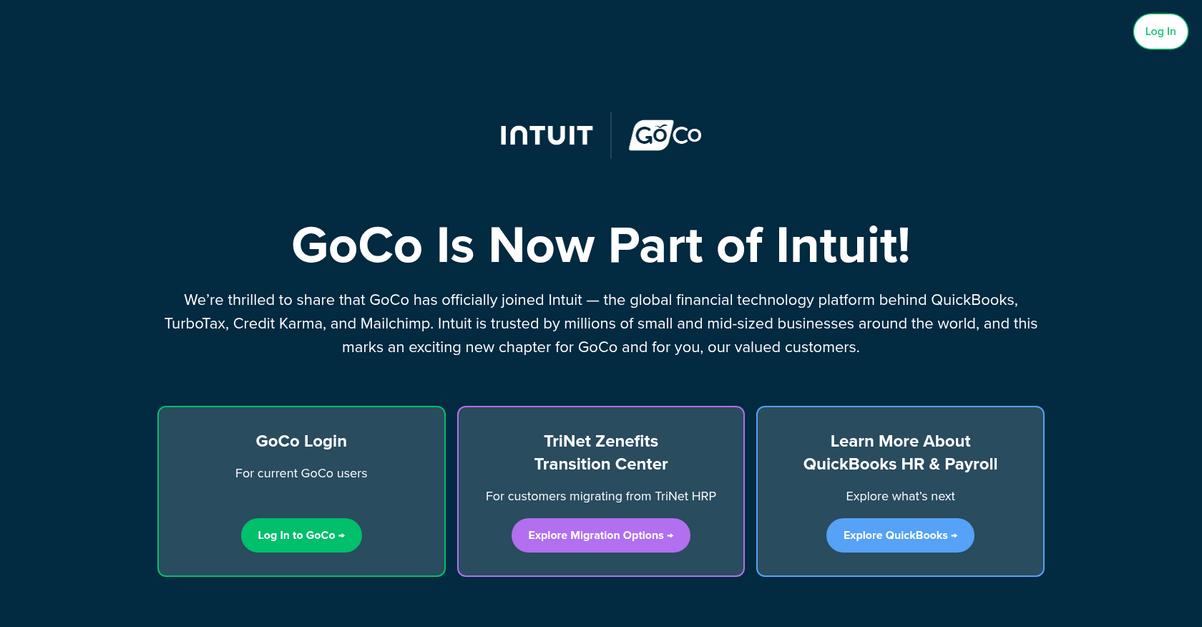 Go Co Homepage