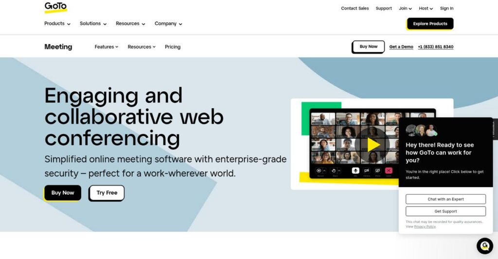 GoTo Meeting Homepage
