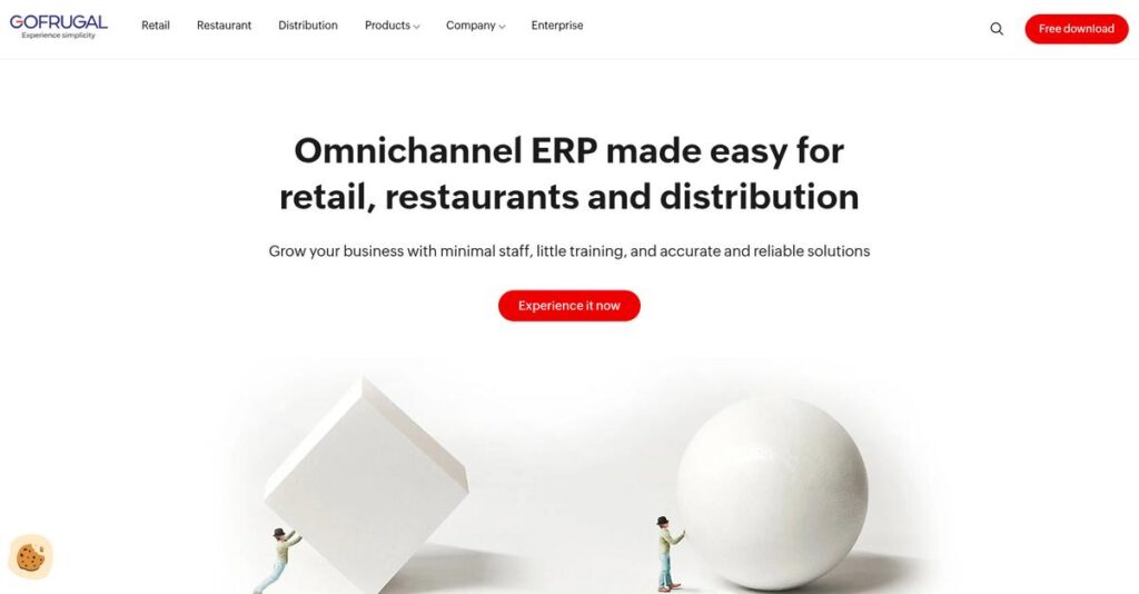 Gofrugal Homepage