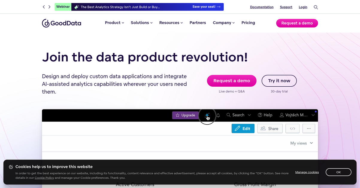 Good Data Homepage