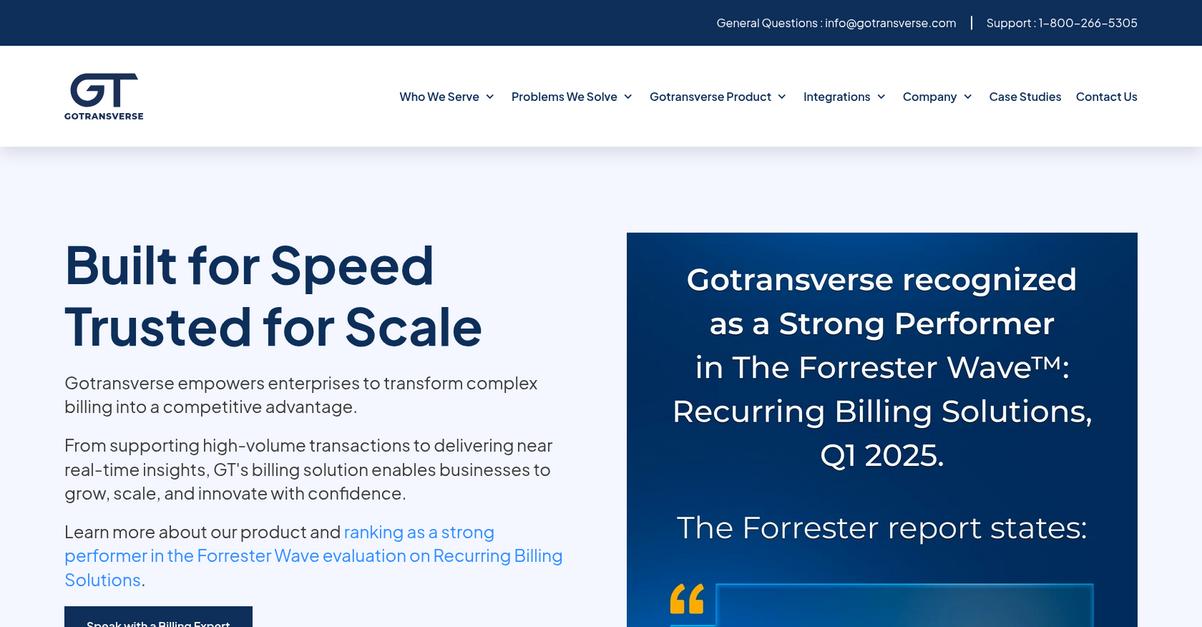 Gotransverse Homepage