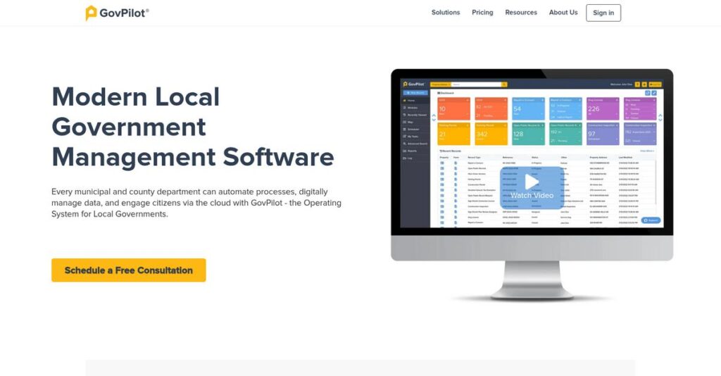 GovPilot Homepage