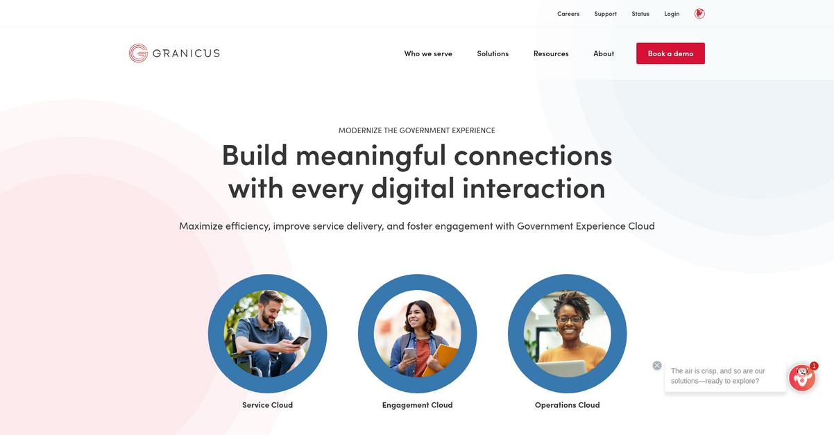 Granicus Homepage
