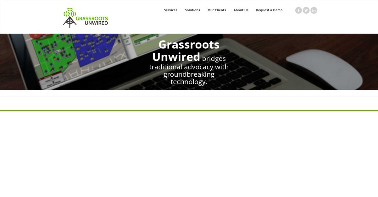 Grassroots Unwired Homepage
