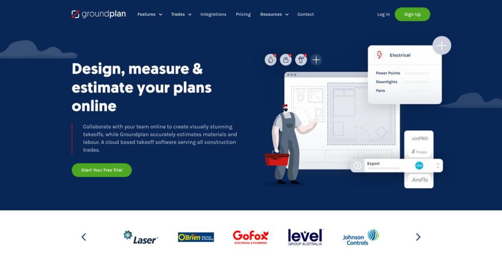 Groundplan Homepage