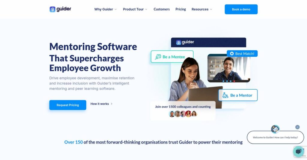 Guider AI Homepage