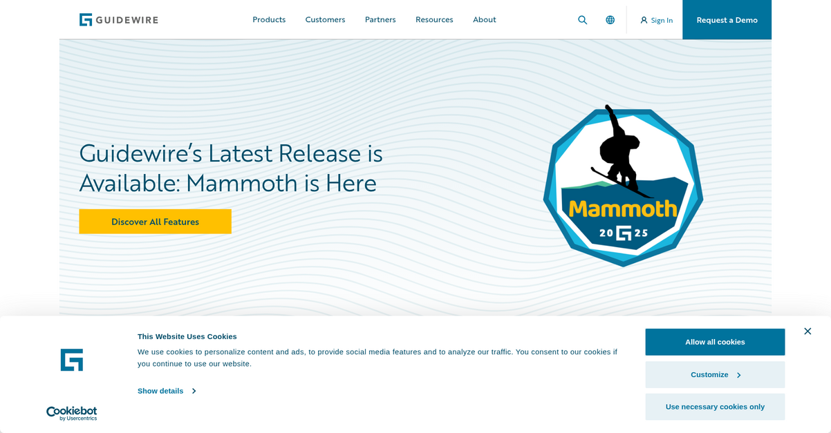 Guidewire Homepage