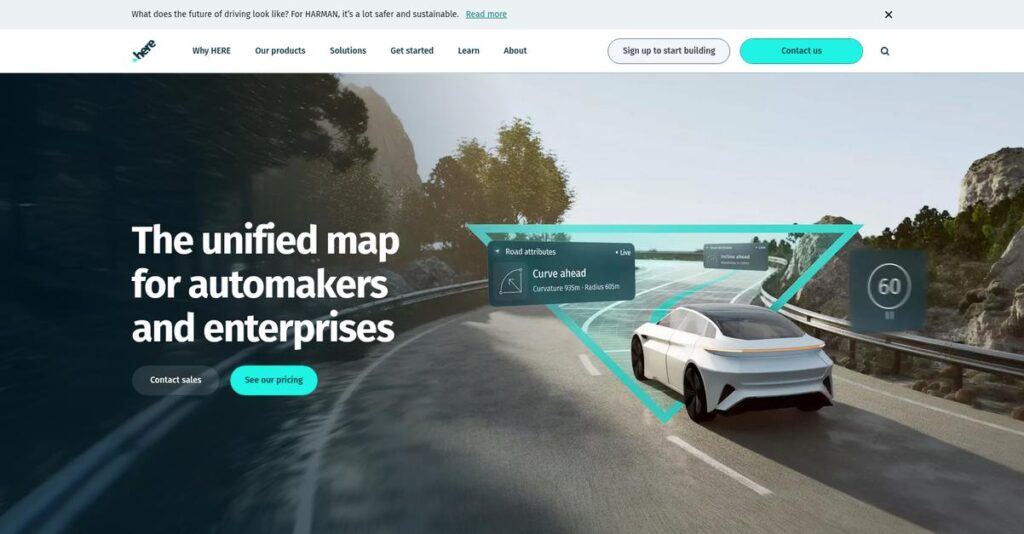HERE Technologies Homepage
