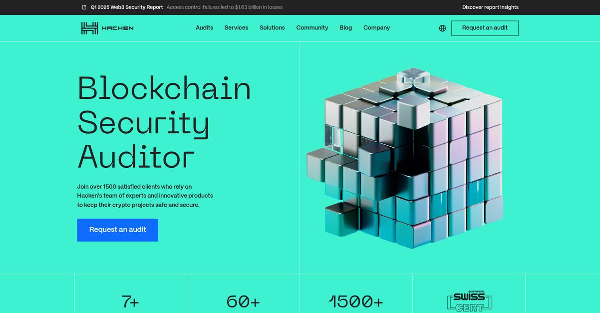 Hacken Homepage