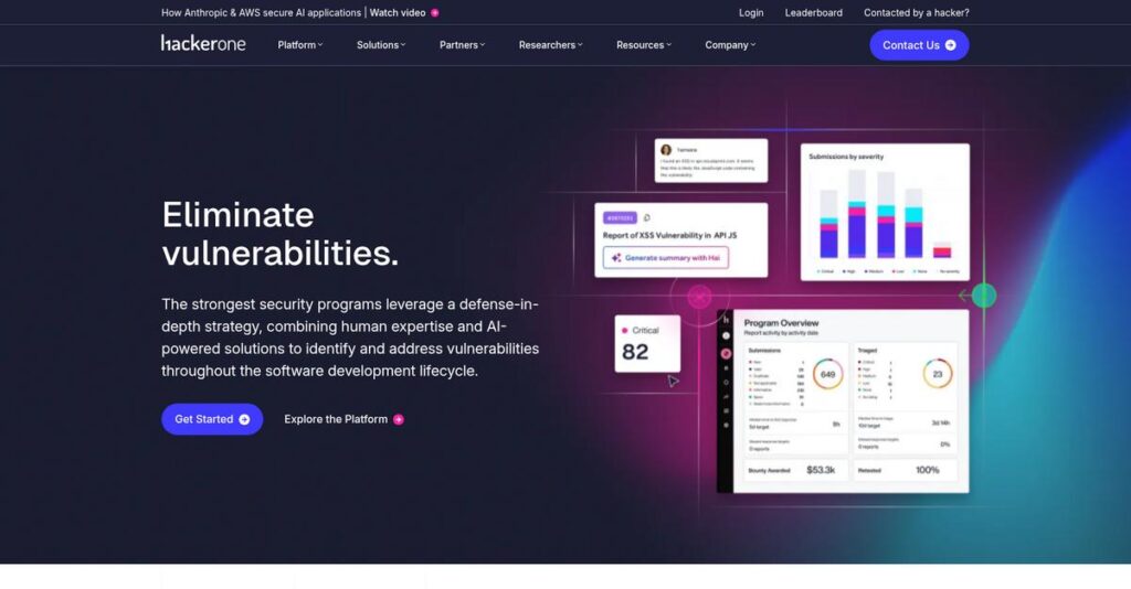 HackerOne Homepage