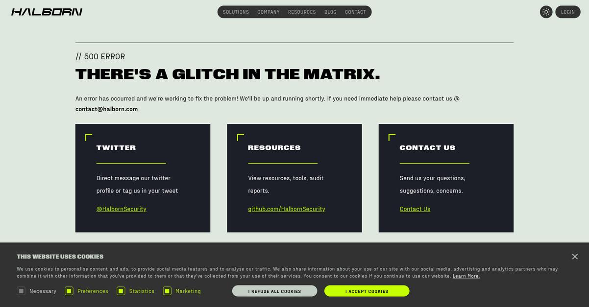 Halborn Homepage