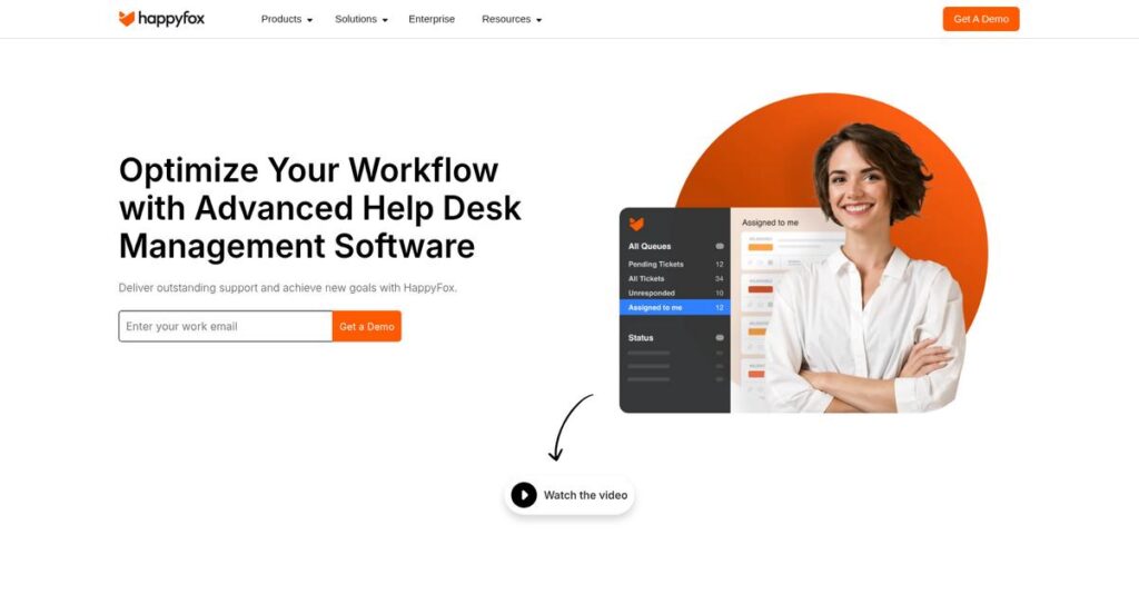 HappyFox Homepage