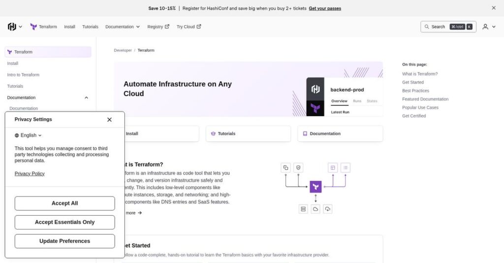 HashiCorp Homepage